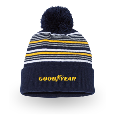 Goodyear Pom Beanie